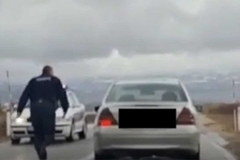 Pijan krivudao cestom, uhapšen u Tomislavgradu, mislio da je u Širokom Brijegu (VIDEO)