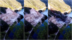 Pogledajte razmjere ogromnog odrona u kamenolomu kod Mostara (VIDEO)