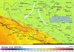 Meteorolozi pominju snježni pokrivač: Od sutra osjetno hladnije, a evo kad STIŽU PRVE PAHULJE