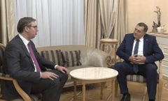Susret Vučića i Dodika danas u Beogradu