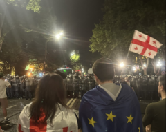Gruzija: Demonstranti pokušavaju da preuzmu vlast na silu metodama srpske NVO