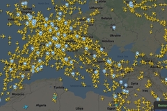 NAKON BROJNIH ZABRANA Ovako večeras izgleda nebo iznad Evrope