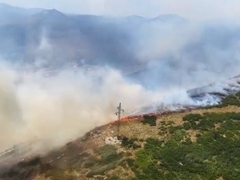 Borba sa vatrom se nastavlja: Požari u Trebinju i dalje aktivni, ali pod kontrolom