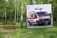 Užasan prizor u poznatom beogradskom parku: Muškarac na klupi pognute glave i pored pištolj