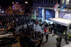 Deseti protest u Beogradu, demonstranti stigli do RTS-a