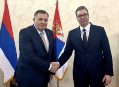 Sutra sastanak Dodika i Vučića