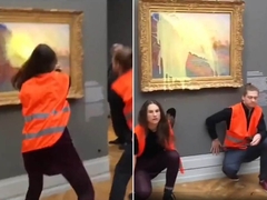 VIJEST ZA NAIVNE - Skandal u Njemačkoj: Uništena slika od 110 miliona dolara /VIDEO/