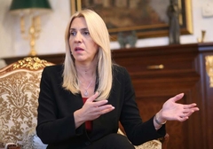 "NA SNAZI JE SPECIJALNI RAT" Cvijanovićeva tvrdi da su navodi o dogovoru Varheljija o održavanju posebne sjednice NSRS opasno podmetanje