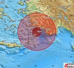 SNAŽAN ZEMLJOTRES POGODIO GRČKU: Potres se osjetio na dubini od 16 kilometara u blizini Rodosa