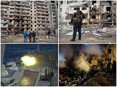 UŽIVO Pogođeno skladište municije u Harkovu i konzulat Slovenije;Serija eksplozija u Kijevu /VIDEO/