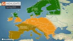 EVO KAKVO ĆE PROLJEĆE BITI U CIJELOJ EVROPI Objavljena prognoza za proljeće