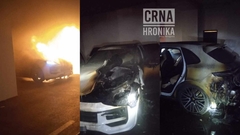  Zapaljen skupocjeni Porsche u centru grada (FOTO)