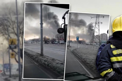 Gori Kineski tržni centar u Beogradu, požar gasi više od 50 vatrogasaca (VIDEO)