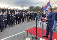 Dodik svečano otvorio saobraćajnicu: Obnovljen put Saračica-Čokorska polja