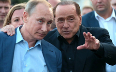 Berluskoni i Putin razmijenili votku i vino