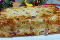 Tjestenina sa šunkom i pavlakom prelivena sosom od gljiva