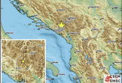 Zemljotres jačine 5,4 stepeni Ritherove skale pogodio Crnu Goru