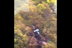 Objavili snimke mjesta pada helikoptera s iranskim predsjednikom (VIDEO)