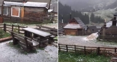 Snijeg prekrio Vlašić