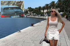Njemica stigla u Hrvatsku sa zanimljivom porukom na automobilu (VIDEO)