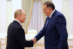 Dodik čestitao Putinu rođendan: Unaprijediti prijateljske odnose
