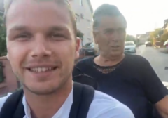"JESI DOSADAN" Stanivuković na zadnji dan samoizolacije objavio snimak vožnje sa bakom Gospavom (VIDEO)