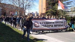 Studenti proveli noć na fakultetu: Uprava ignoriše zahtjev da se Gruhonjić kazni zbog govora mržnje