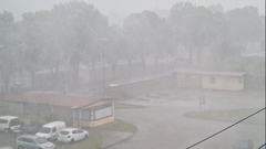 Jako nevrijeme praćeno ledom pogodilo Banju Luku (VIDEO)