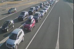Haos na ulazu u Konjic, kolona duga 10 kilometara