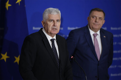 Dodik nakon sastanka sa Čovićem: Nema usvajanja zakona o Sudu BiH i VSTS-u