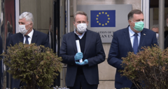 Sastanak radne grupe HDZ-a BiH, SDA i SNSD-a