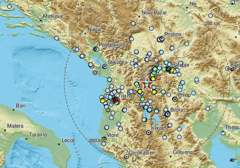 TLO NE PRESTAJE DA PODRHTAVA Novi zemljotres jačine 4,9 stepeni Rihtera u Sjevernoj Makedoniji