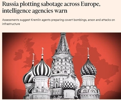Financial Times: Rusija priprema sabotaže u Evropi
