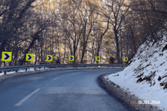 Zbog niskih temperatura upozorenje vozačima na moguću poledicu