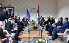 Sastanak Lavrova sa Dodikom i rukovodstvom Srpske