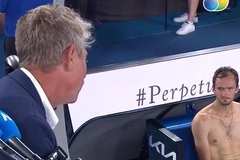 OVO NISTE MOGLI ČUTI U PRENOSU FINALA AO /VIDEO/ "Nacionalnost ima veze s tim" MEDVEDEV OGORČEN NA UVREDE