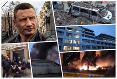  Ruske snage balističkim raketama zasule glavni grad Ukrajine: Gori Ukrajinska prestonica