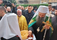 PRVA POSJETA Patrijarha Porfirija u Sarajevu dočekali brojni vjernici