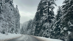  Snijeg uveliko počeo padati po bh. planinama