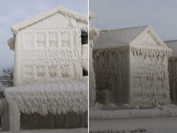 NEVJEROVATNI PRIZORI IZ KANADE! Oluja stvorila "ledeni grad" /VIDEO/