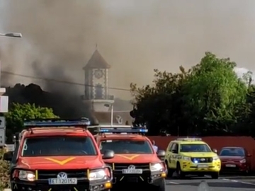 La Palma: Lava progutala crkvu (VIDEO)