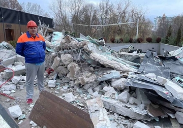 Srušena "Kajak terasa"