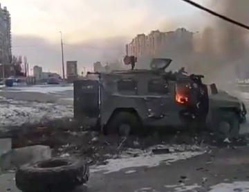 UŽIVO Ukrajinci pucali na školu?;Srpske kamiondžije "zaglavljene" u Ukrajini; Pokreti ruskin i čečenskih trupa /VIDEO/