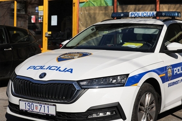 Izgorio BMW u Splitu