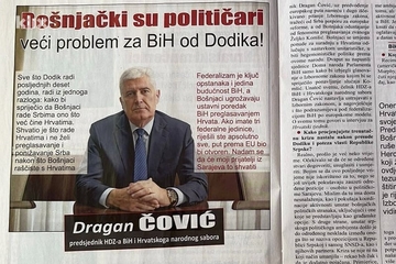 Čović: Izvor svih problema je u Sarajevu, tri federalne jedinice su budućnost BiH