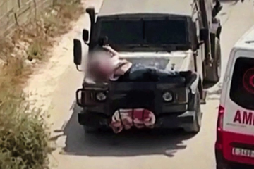 Izraelski vojnici vezali ranjenog Palestinca za džip, reagovao IDF (VIDEO)