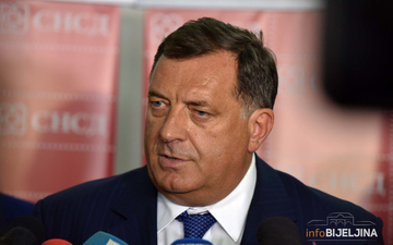 Dodik: Dok se ne povuče Inckov zakon, nema razgovora ni o čemu