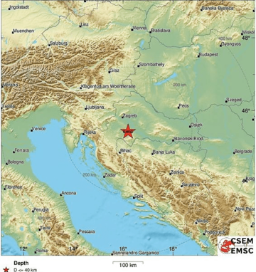 Jači zemljotres jutros pogodio Hrvatsku: “Udar je bio snažan, dugo se treslo”