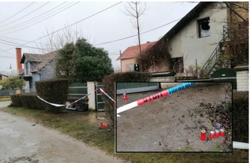 Sombor je zavijen u crno! Rodbina pali svijeće ispred porodične kuće nastradalih, muk u cijelom gradu 