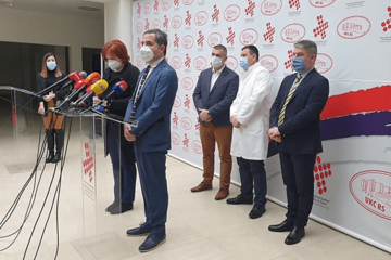 Šef kancelarije SZO: Ganut sam humanošću radnika UKC-a RS